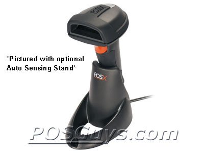 Cover image : POS-X Xi3000 Xi3000 Scanner, Color: Black with Cable, Cradle, and Software CD, USB Interface, Color: