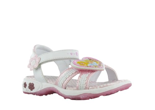 Disney Princess Girl's Play Sandal (Toddler) White Pink
