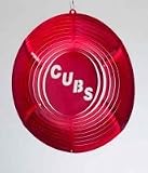 Cubs Baseball Wind Spinner