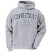 Nike Connecticut Huskies (UConn) Ash Classic Logo Hoody Sweatshirt