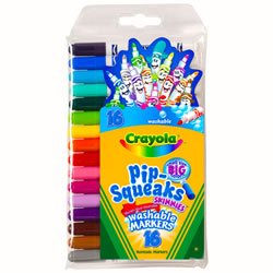 Click here to buy Crayola Pip-Squeaks Markers by CRAYOLA LLC FORMERLY BINNEY & SM.