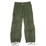Girl's Olive Drab Vintage Paratrooper Fatigues