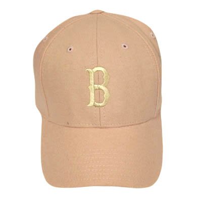 MLB BOSTON RED SOX PINK WOOL NYLON HAT CAP ADJ NEW