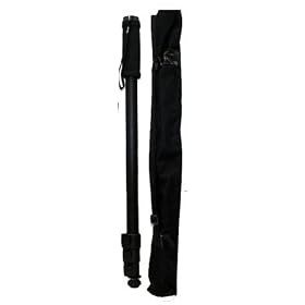 67 Inch Monopod For Canon POWERSHOT G7 G9 G10 G11 PRO1 A650 A640 S5 IS S3 IS S90 IS SX10 IS SX1 IS SX20 SX120 IS A570 A590 E1 Includes Free Carrying Case & Mini Tripod