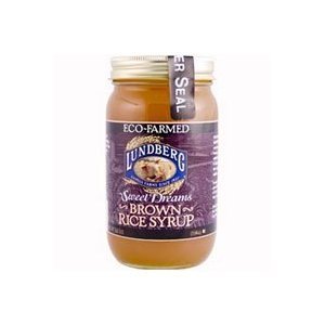 Lundberg Farms Eco Farmed Premium Brown Rice Syrup, 21 Ounce -- 12 per case. by Lundberg