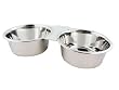 Kennel Gear 2 Quart Double Bowl with Yoke