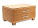 Large Light Oak-Effect Wooden Jewellery Box