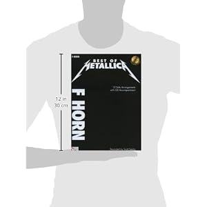 Best of Metallica for French Horn: 12 Solo Arrangements with CD Accompaniment