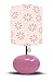 Oopsy Daisy Fine Art for Kids LW-PNKSTBRST-PINK Powder Pink Starburst Girl's Bedroom Lamp