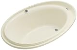 KOHLER K-1110-G-0 Purist BubbleMassage Bath, White