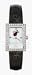 Miami Heat Ladies Allure Black Leather Strap Watch