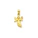 14 Karat Gold Polished Angel Charm