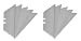 Utility Knife Blade Set - 10 Piece