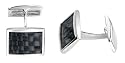Fred Bennett Men's V343B Carbon Fibre Inlay Cufflinks