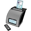 iHome iH11 Alarm Clock with Dock for iPod (Black)