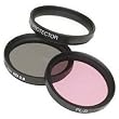 3 62mm Filter Kit for Sony A200 A300 A900 18-250mm Lens