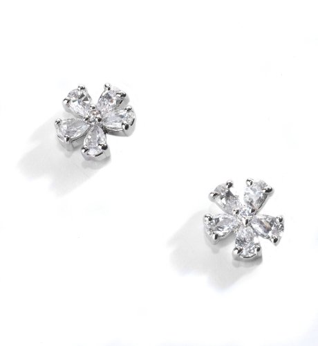 Daisy Cut Sparkle Stud Earrings