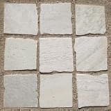 アルビノホワイト ピンコロ 石材 （36個入り） ガーデニング 舗石