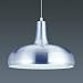 Kitchen & Housewares : PENDANT LIGHTS, MORDERN, ART DECO, BRUSH + VANISH ALUMINIUM, ' Suitable to use with LED Bulbs '