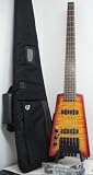 Hohner B2AV-CRS Headless Electric Bass (5 String, Left Handed, Cherry Sunburst)