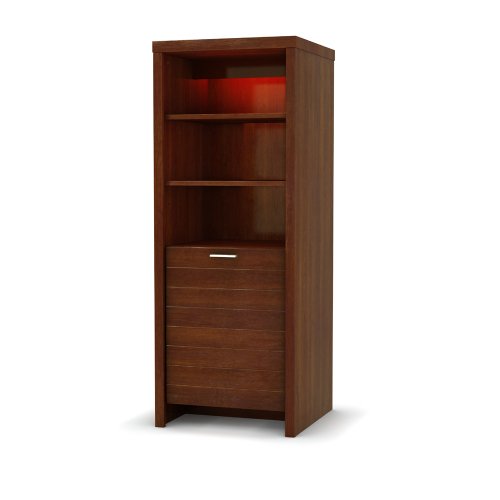 South Shore Furniture Skyline Collection Bookcase, Sumptuous Cherry