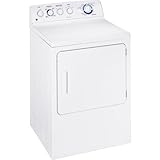 GE GTDP250GMWW 7 Cu. Ft. White Front Load Dryer