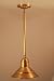 Barn Pendant Dark Antique Brass Medium Base Socket