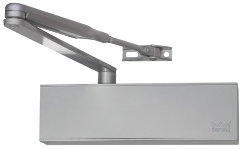 DORMA 1700-0102 Basi-Saturn TS 71 T&uuml;rschlie&szlig;er mit Standartgest&auml;nge, Gr&ouml;&szlig;e 3-4, Fl&uuml;gelbreite 1000 mm, gepr&uuml;ft nach DIN EN 1154, silber