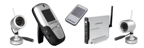 Trebs 22101 Comfortcam 2 Farbkamera's mit 2.5 Zoll TFT LCD Monitor