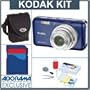 Kodak EasyShare V803 Blue Digital Camera Kit, with 1 GB SD Memory Card, Camera Bag, Professional Lens Cleaning Kit