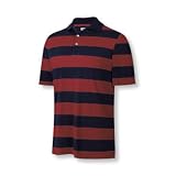 Adidas 2008 Men's ClimaLite Rugby Stripe Golf Polo Shirt