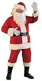 Flannel Santa Costume - Size XL, 50 to 56