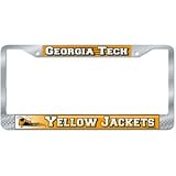 Georgia Tech Yellow Jackets NCAA Chrome License Plate Frame