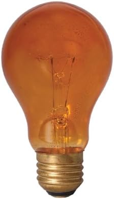 Smart Electric 117 Emergency Flasher 25-watt Smart Alert Bulb with Standard Base Socket, Amber
