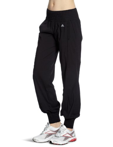 Adidas Damen Trainingshose Adilibria Q4 Woven, black/aluminium 2, 38 , P90315 Preisvergleich
