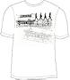 The Beatles Brick Abbey Road T-Shirt - Stark White