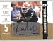 2008 Sage HIT Autographs GOLD #A95 Rashard Mendenhall - Pittsburgh Steelers (RC - Rookie Card Insert - Autographed Card - Serial #d to 250)(Football Cards)