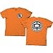T-Shirt - Orange Dragon Ball Z - Kame Symbol,Medium
