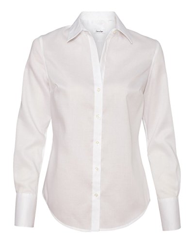 Calvin Klein Ladies Non-Iron Dobby Pindot Shirt 13CK030