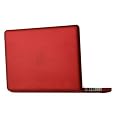Speck Products See Thru Satin, Soft Touch Hard Shell Case, for 15-inch MacBook Aluminum Unibody/Black Keyboard MB15AUSAT-RED-D (Red) - DOES NOT FIT WHITE MACBOOK
