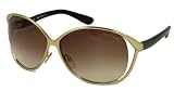 AUTHENTIC TOM FORD SUNGLASSES TF89 YVETTE TORTOISE TF 89 670
