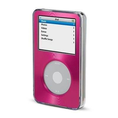 Belkin Acrylic and Brushed Metal Case for iPod 5G, 5.5G (Pink)