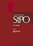 Review Walter De Gruyter Inc  / Die Strafprozeßordnung Und Das Gerichtsverfassungsgesetz: Band 2 Articles 48-93 (Lowe/Rosenberg. Die Strafprozessordnung Und Das Gerichtsverfassungsgesetz ... Grosskommentare Der Praxis) (German Edition)