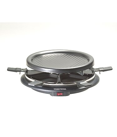 Toastess TPG-315 6-Person Nonstick Party Grill and Raclette