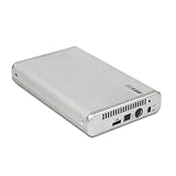 Macally ECO-S350US-I Hi-Speed 3.5-Inch SATA to SATA/USB 2.0 Aluminum Hard Drive Enclosure (Silver)
