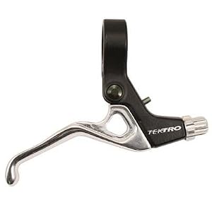 Tektro Alloy BMX Bicycle Brake Levers - Pair - Black/Silver - 313A