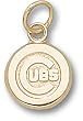 Chicago Cubs "C Cubs" Logo 3/8" Charm/Pendant -14K/10K, Stainless Steel or Gold Plated
