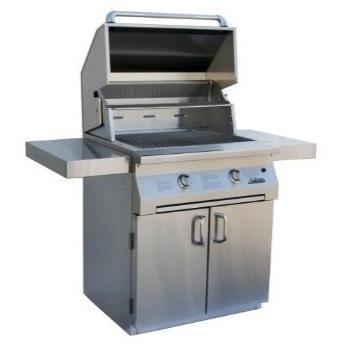 Solaire Gas Grills 30 Inch All Convection Natural Gas Grill On Cart