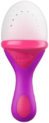 Boon PULP Silicone Feeder, Magenta/Pink 1 ea (Pack of 2)