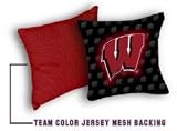 Wisconsin Badgers Attitude Locker Room Pillow 17x17 NCAA